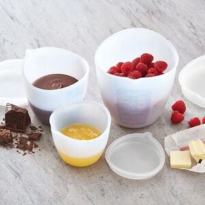 Pampered Chef Silicone Prep Bowls